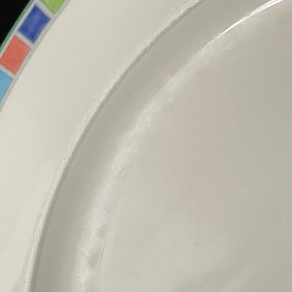 SET of 4 Twist-Alea Dinner Plates by Villeroy & Boch (please read description)